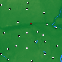 Nearby Forecast Locations - Nakło nad Notecią - Map
