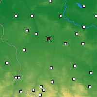 Nearby Forecast Locations - Szprotawa - Map