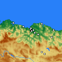 Nearby Forecast Locations - Sestao - Map