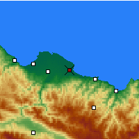 Nearby Forecast Locations - Terme - Map