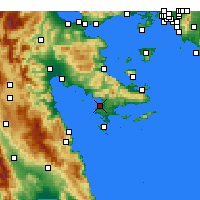 Nearby Forecast Locations - Kilada - Map