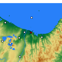Nearby Forecast Locations - Whakatāne - Map