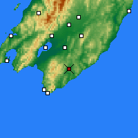 Nearby Forecast Locations - Waipawa - Map