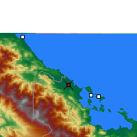 Nearby Forecast Locations - Changuinola - Map