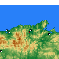 Nearby Forecast Locations - Toyooka - Map