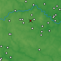 Nearby Forecast Locations - Vnukovo - Map