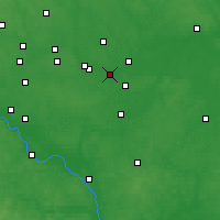Nearby Forecast Locations - Drezna - Map