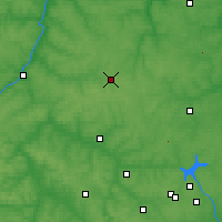 Nearby Forecast Locations - Yasnogorsk - Map