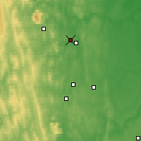 Nearby Forecast Locations - Lesnoy - Map