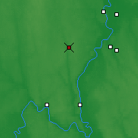 Nearby Forecast Locations - Melenki - Map