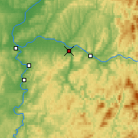 Nearby Forecast Locations - Myski - Map