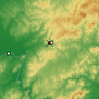 Nearby Forecast Locations - Obluchye - Map