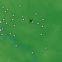 Nearby Forecast Locations - Pavlovsky Posad - Map