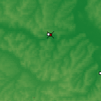 Nearby Forecast Locations - Sergach - Map