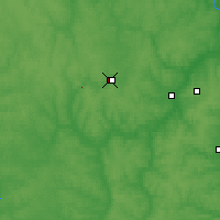 Nearby Forecast Locations - Sukhinichi - Map