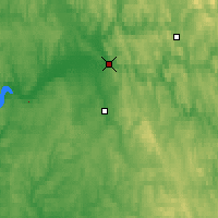 Nearby Forecast Locations - Chusovoy - Map