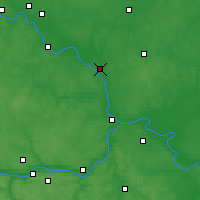 Nearby Forecast Locations - Voskresensk - Map