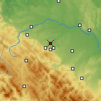 Nearby Forecast Locations - Drohobych - Map