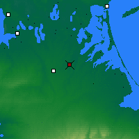 Nearby Forecast Locations - Dzhankoi - Map