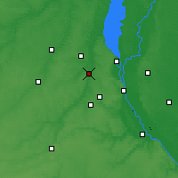 Nearby Forecast Locations - Irpin - Map