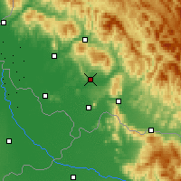 Nearby Forecast Locations - Irshava - Map