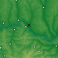 Nearby Forecast Locations - Sievierodonetsk - Map