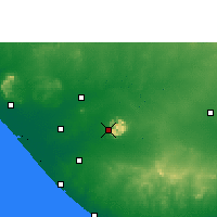 Nearby Forecast Locations - Junagadh - Map