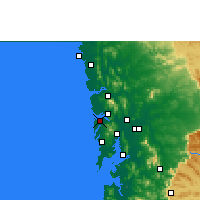 Nearby Forecast Locations - Mira-Bhayandar - Map