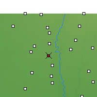 Nearby Forecast Locations - Panipat - Map