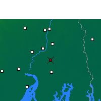 Nearby Forecast Locations - Rajpur Sonarpur - Map