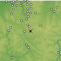 Nearby Forecast Locations - Canton - Map