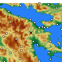 Nearby Forecast Locations - Nemea - Map