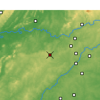 Nearby Forecast Locations - Paulding - Map