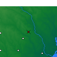 Nearby Forecast Locations - Sylvania - Map