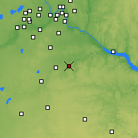 Nearby Forecast Locations - Stanton - Map