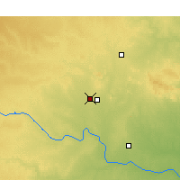 Nearby Forecast Locations - Altus - Map