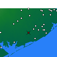 Nearby Forecast Locations - Bay City - Map