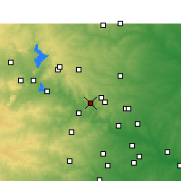 Nearby Forecast Locations - Lago Vista - Map