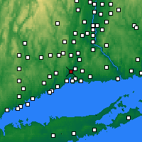 Nearby Forecast Locations - Hamden - Map