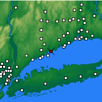 Nearby Forecast Locations - Westport - Map