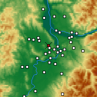 Nearby Forecast Locations - Beaverton - Map