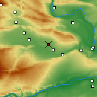 Nearby Forecast Locations - Sunnyside - Map