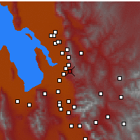 Nearby Forecast Locations - Bountiful - Map