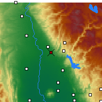 Nearby Forecast Locations - Chico - Map