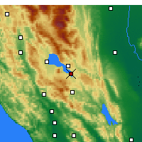 Nearby Forecast Locations - Clearlake - Map