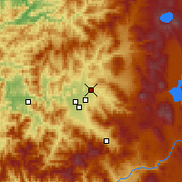 Nearby Forecast Locations - Eagle Point - Map