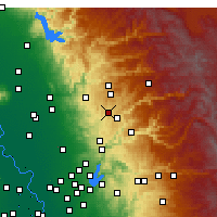 Nearby Forecast Locations - Grass Valley - Map