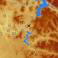 Nearby Forecast Locations - Hayden - Map