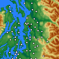 Nearby Forecast Locations - Kenmore - Map