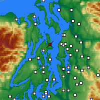 Nearby Forecast Locations - Kingston - Map